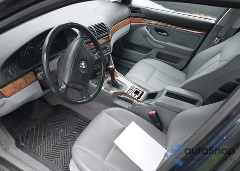 2000 BMW 528Ia from USA, damaged, VIN WBADM6340YGV01736